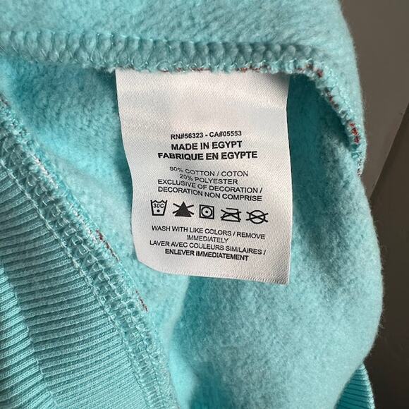 NEW! Nike Women's Uphoria Wide Leg Sweat Pants XS Blue Orange - Picture 11 of 11